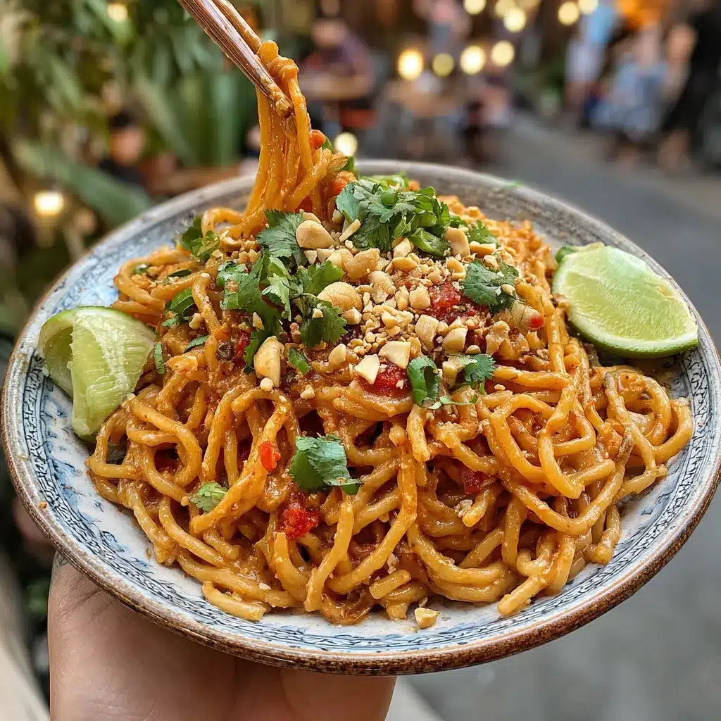 Swicy Thai Peanut Noodles