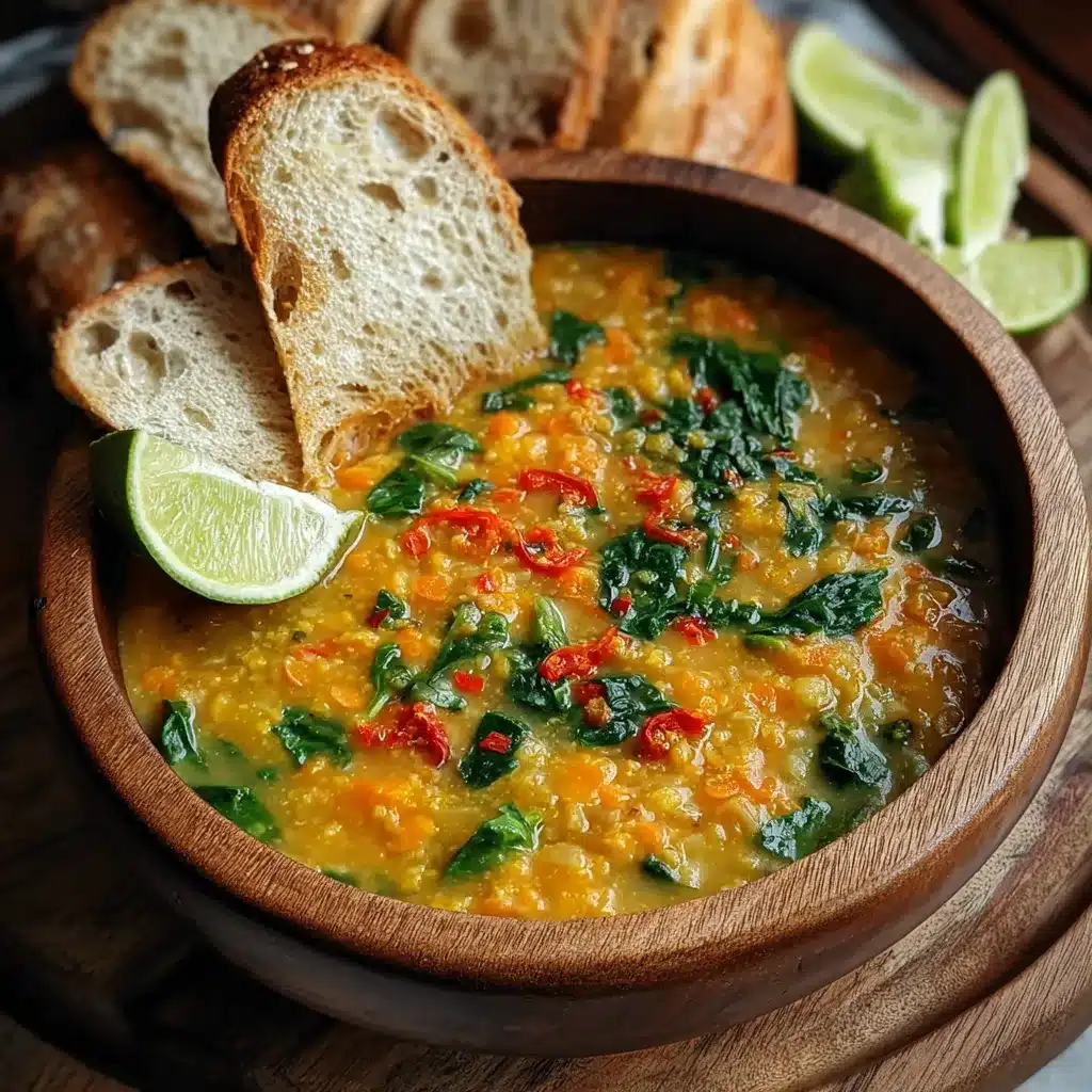 Thai Coconut Red Lentil Soup