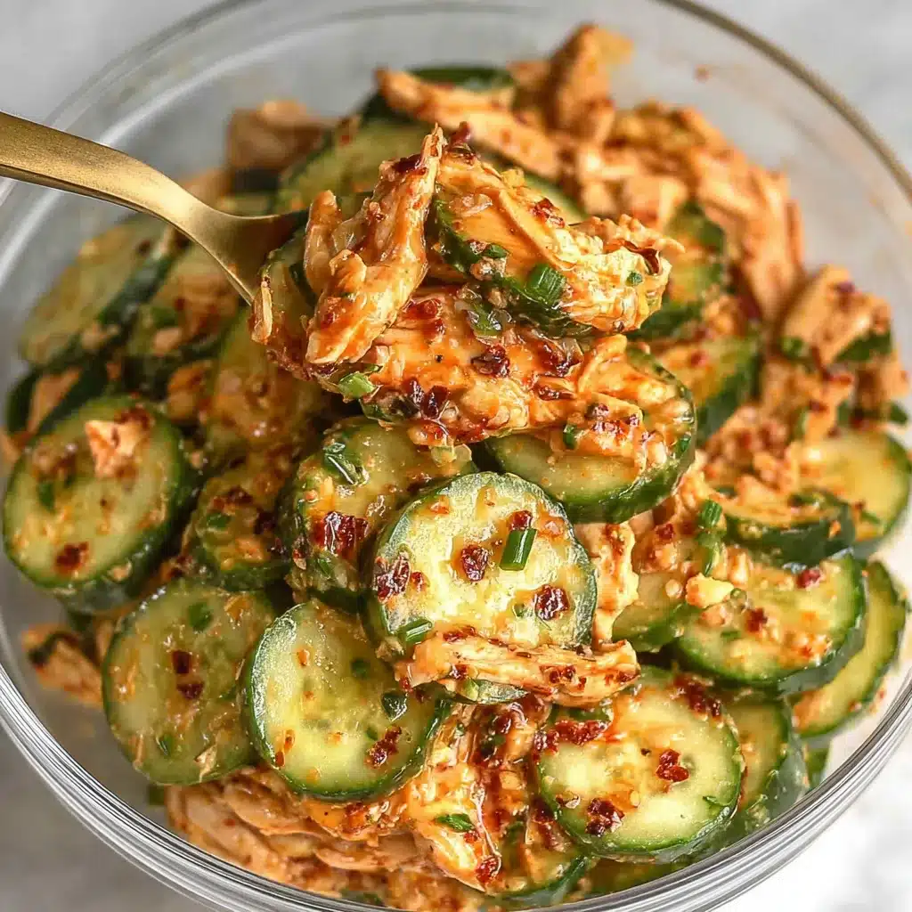 Thai Cucumber Salad with Chicken