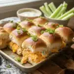 Buffalo Chicken Dip Sliders