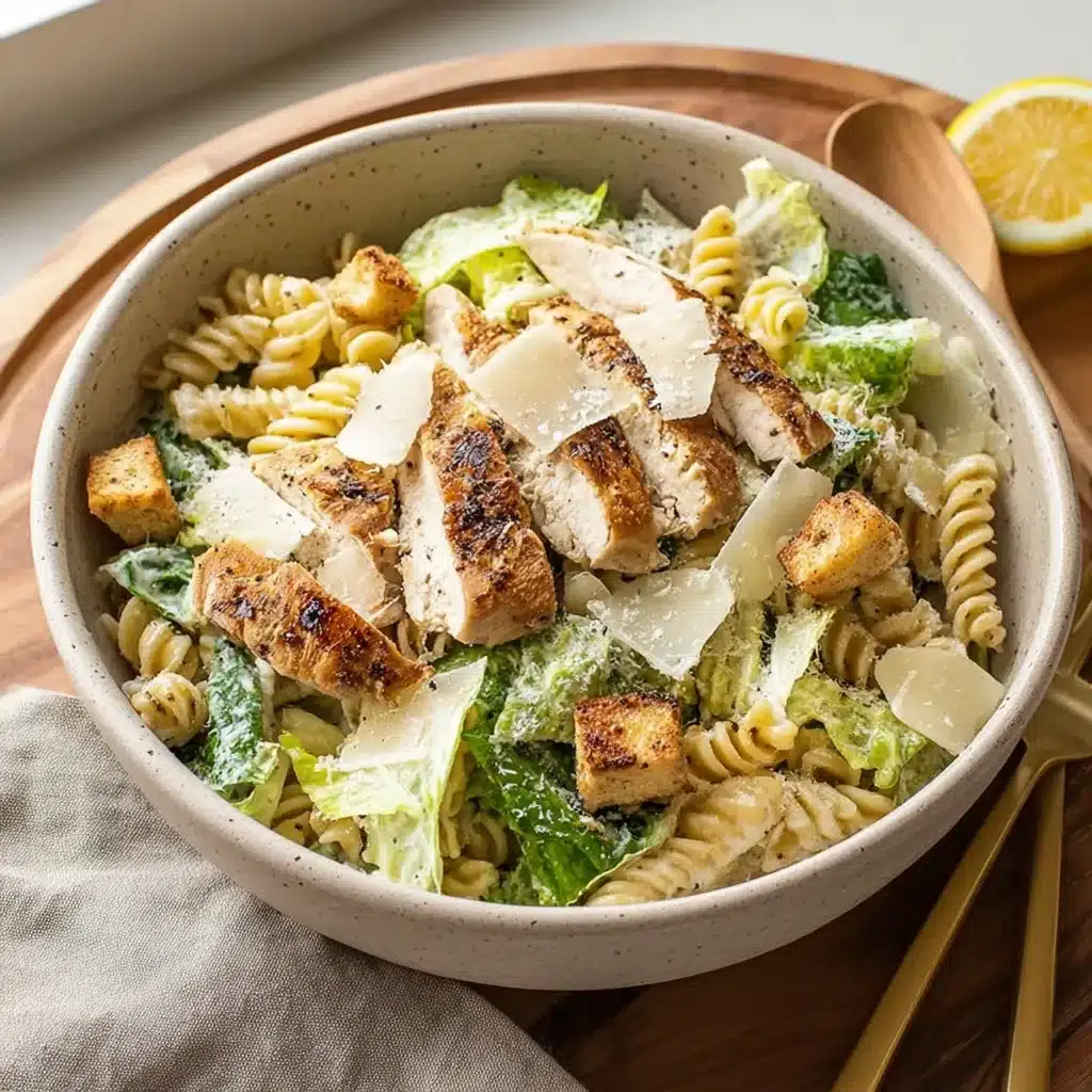 Chicken Caesar Pasta Salad