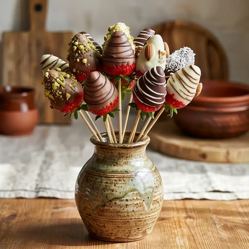 Chocolate Covered Strawberry Bouquet