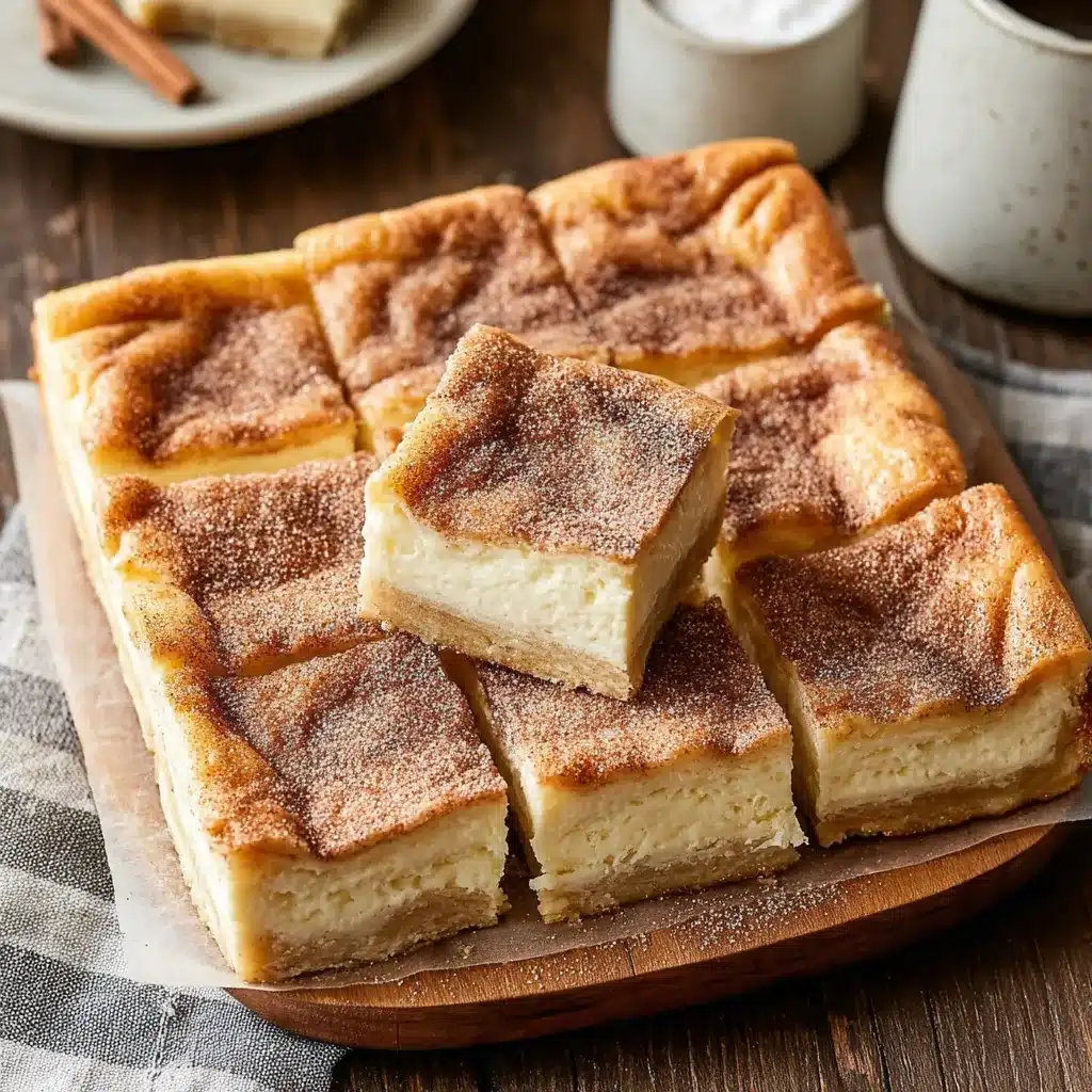 Churro Cheesecake Bars