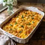Classic Funeral Potatoes with Hashbrowns