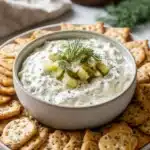 Creamy Dill Pickle Dip
