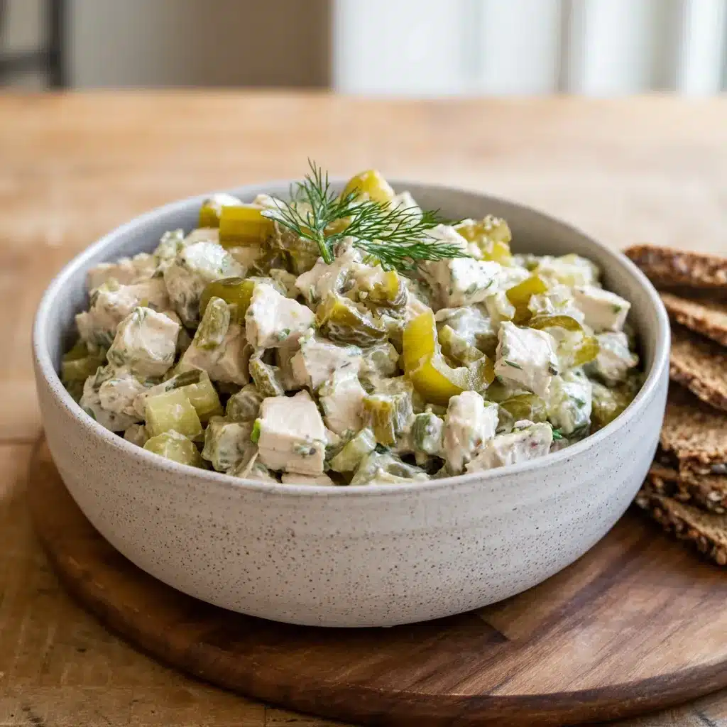 Dill Pickle Chicken Salad