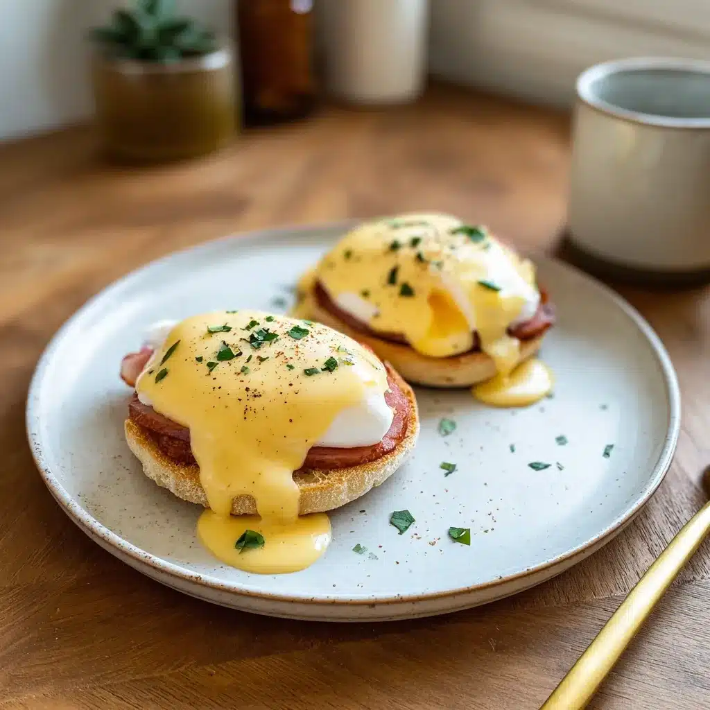 Eggs Benedict with Easy Blender Hollandaise