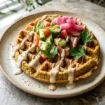Falafel Waffles
