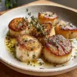 Garlic Herb Butter Scallops