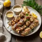 Grilled Lemon-Herb Chicken Skewers