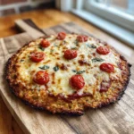 Ground Chicken Pizza Crust