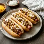 Homemade Coney Island Style Hot Dogs
