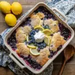 Lemon Blueberry Dump Cake