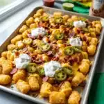 Loaded Totchos (Tater Tot Nachos)