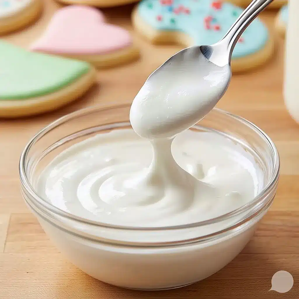 Marshmallow Fluff Royal Icing