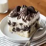 Oreo Cookie Poke Cake
