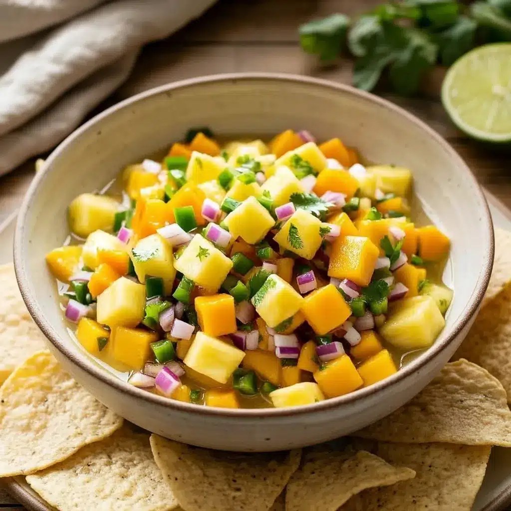 Pineapple Mango Salsa