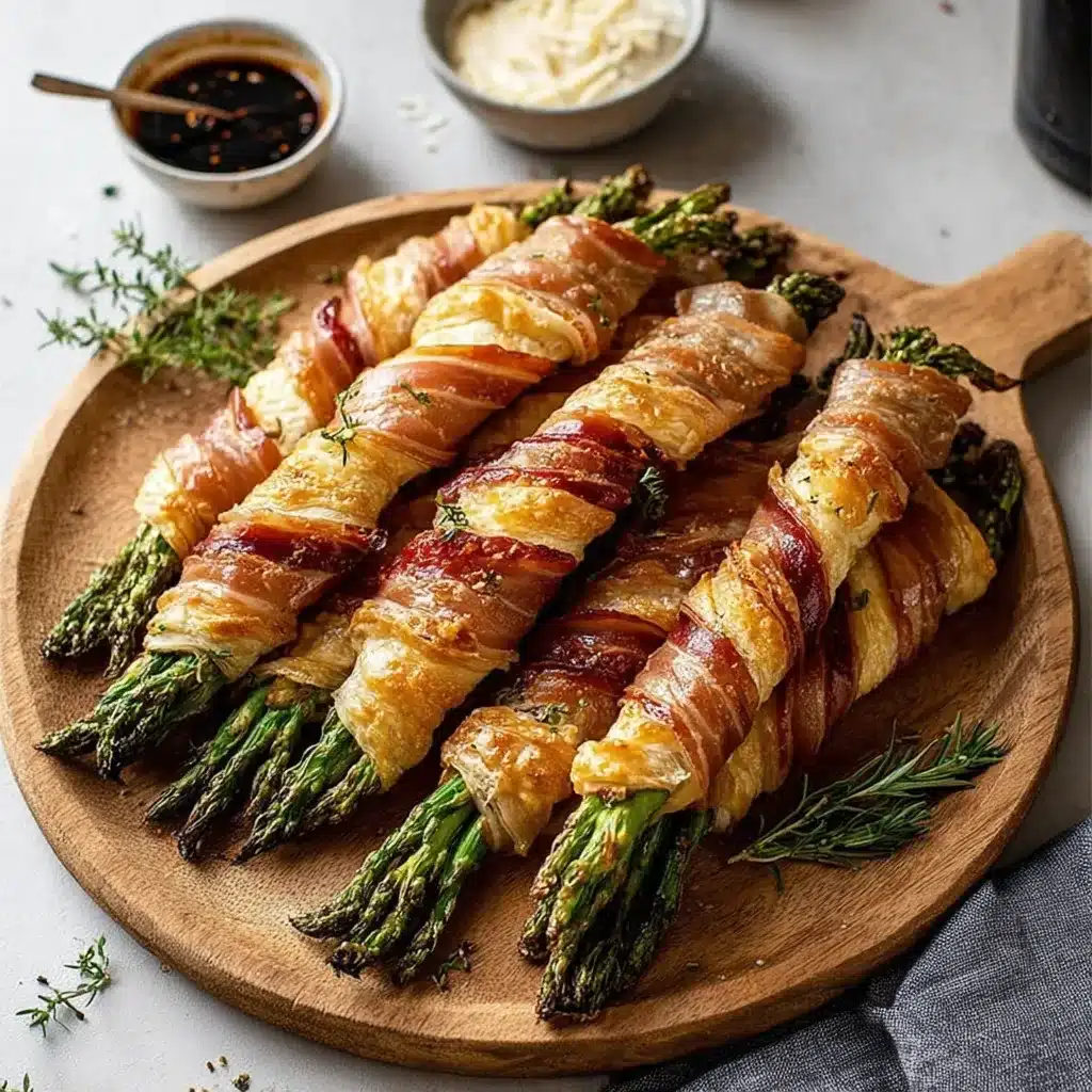 Prosciutto-Wrapped Asparagus Twists