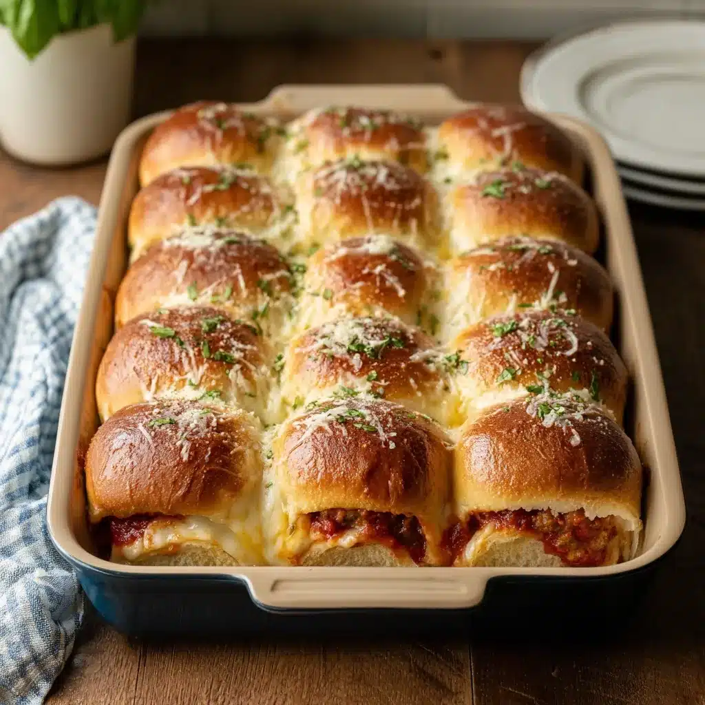 Pull-Apart Meatball Sliders for a Crowd