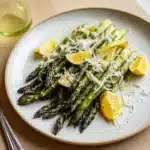 Roasted Asparagus with Parmesan and Lemon