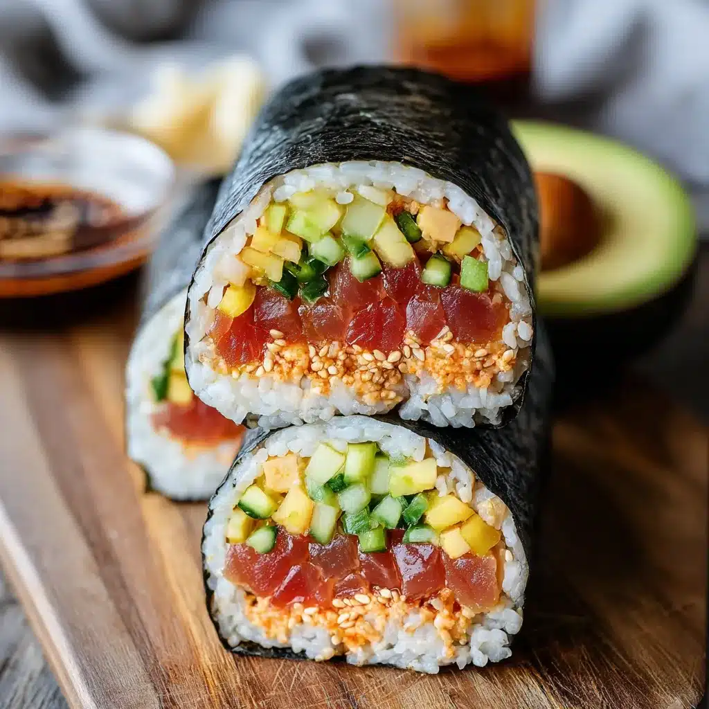 Spicy Tuna Sushi Burrito