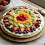 Sugar Cookie Fruit Pizza