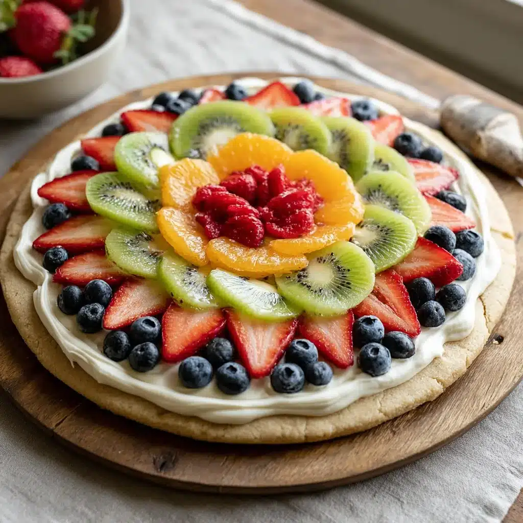 Sugar Cookie Fruit Pizza