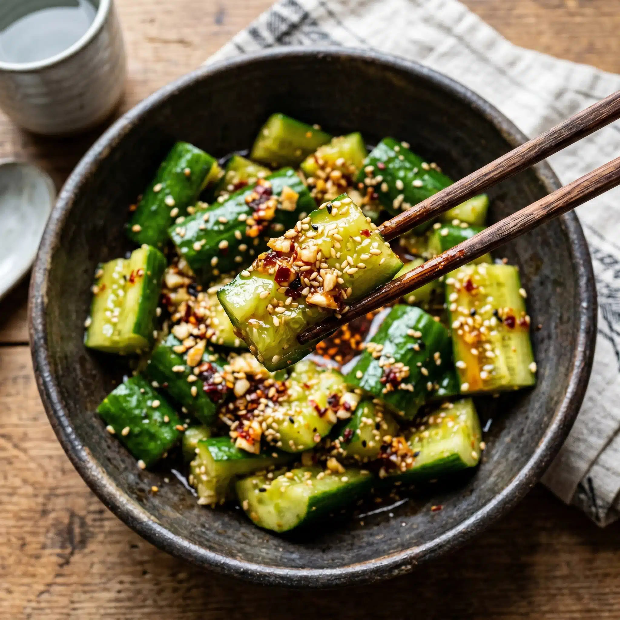 Asian Smashed Cucumber Salad