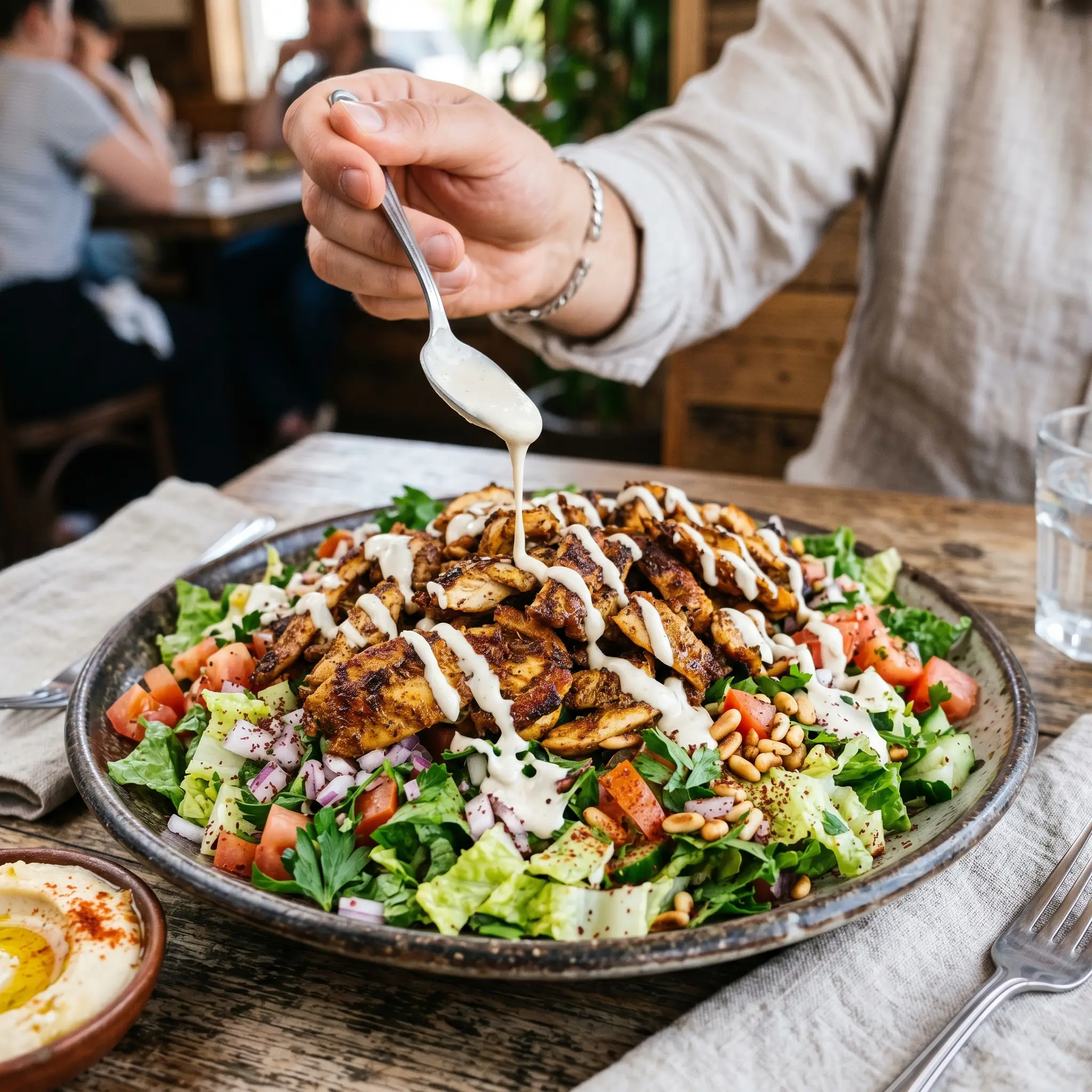 Chicken Shawarma Salad
