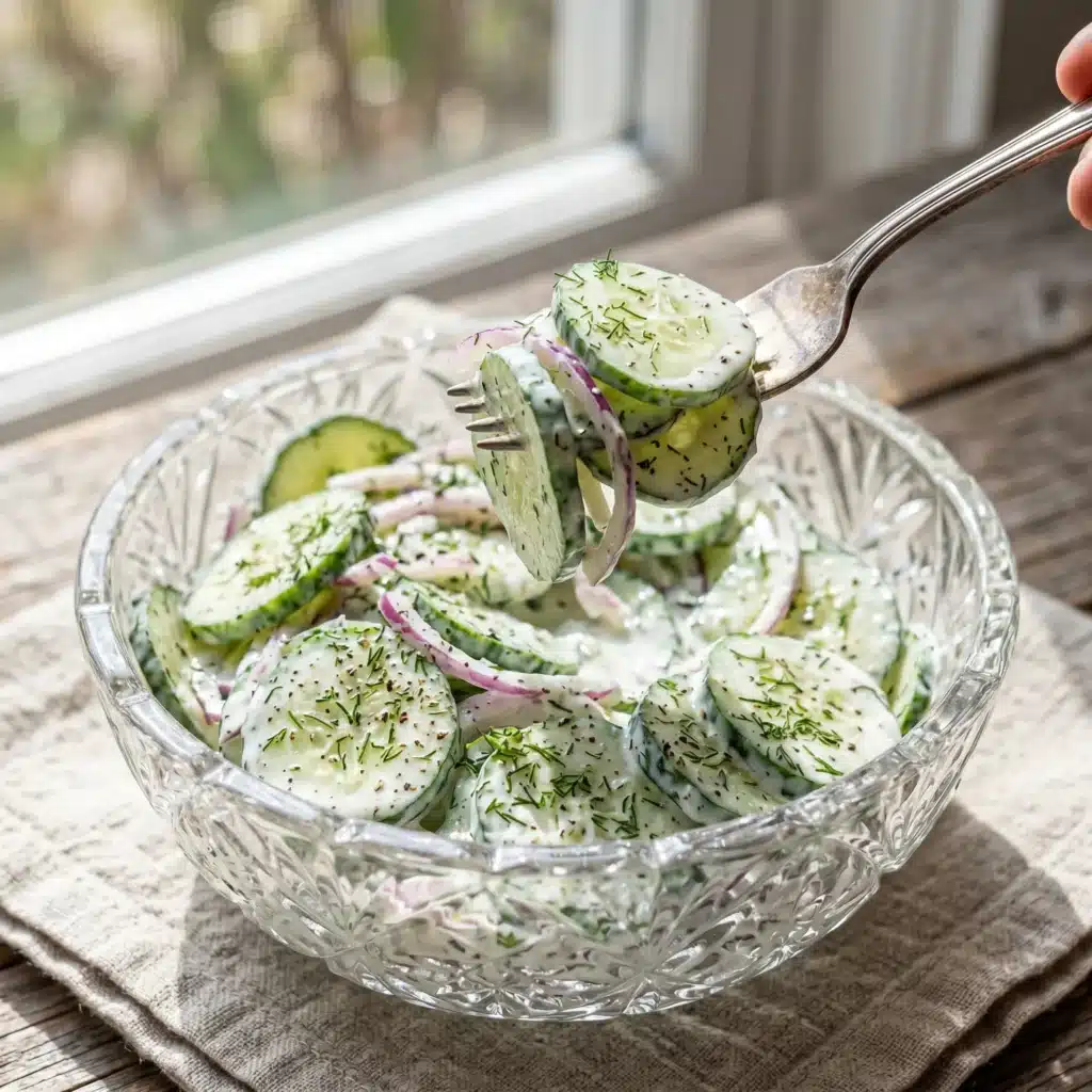 Creamy Cucumber Salad