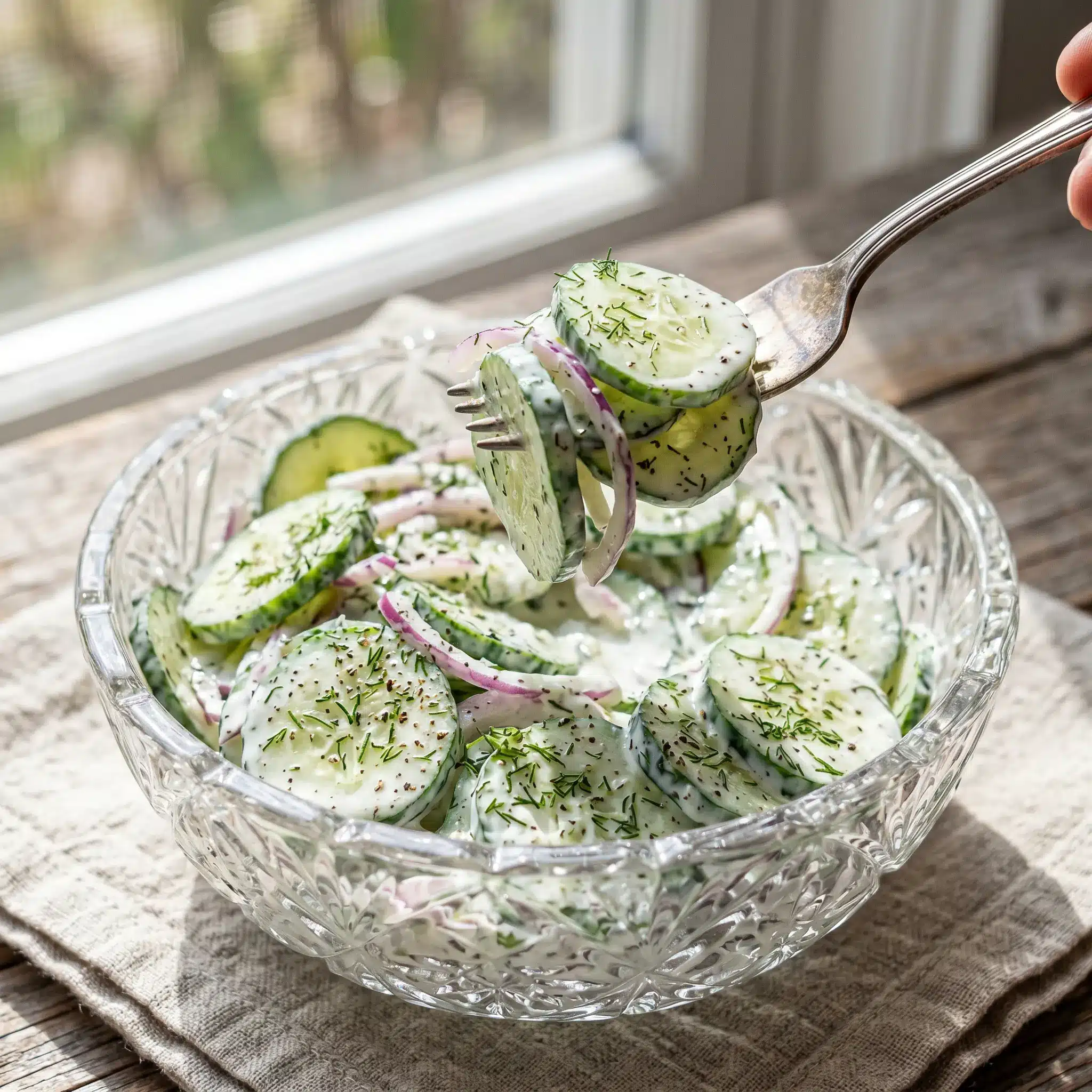 Creamy Cucumber Salad