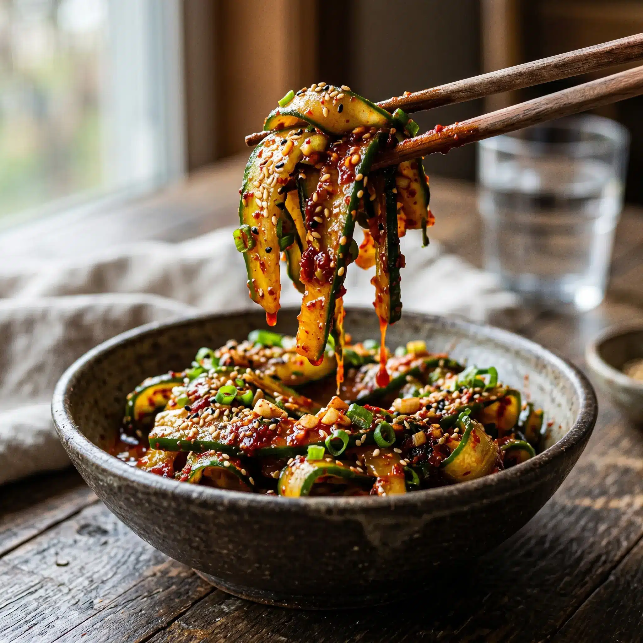 Cucumber Kimchi Salad