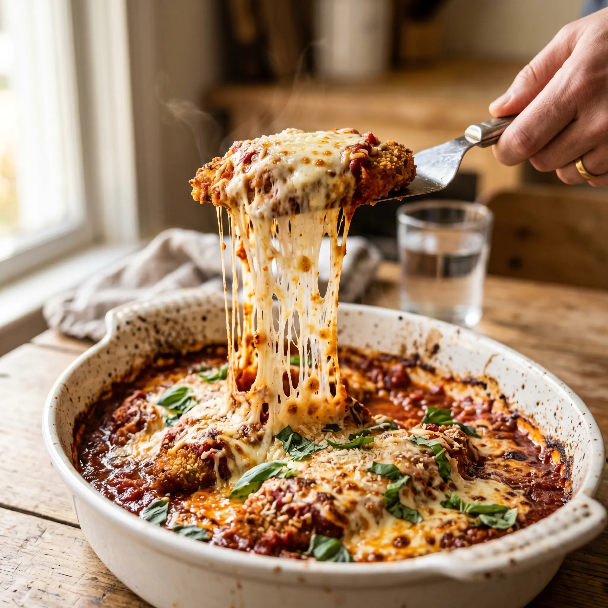 Easy Baked Chicken Parmesan