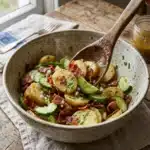 German Potato and Cucumber Salad