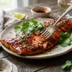 Grilled Honey-Chipotle Salmon