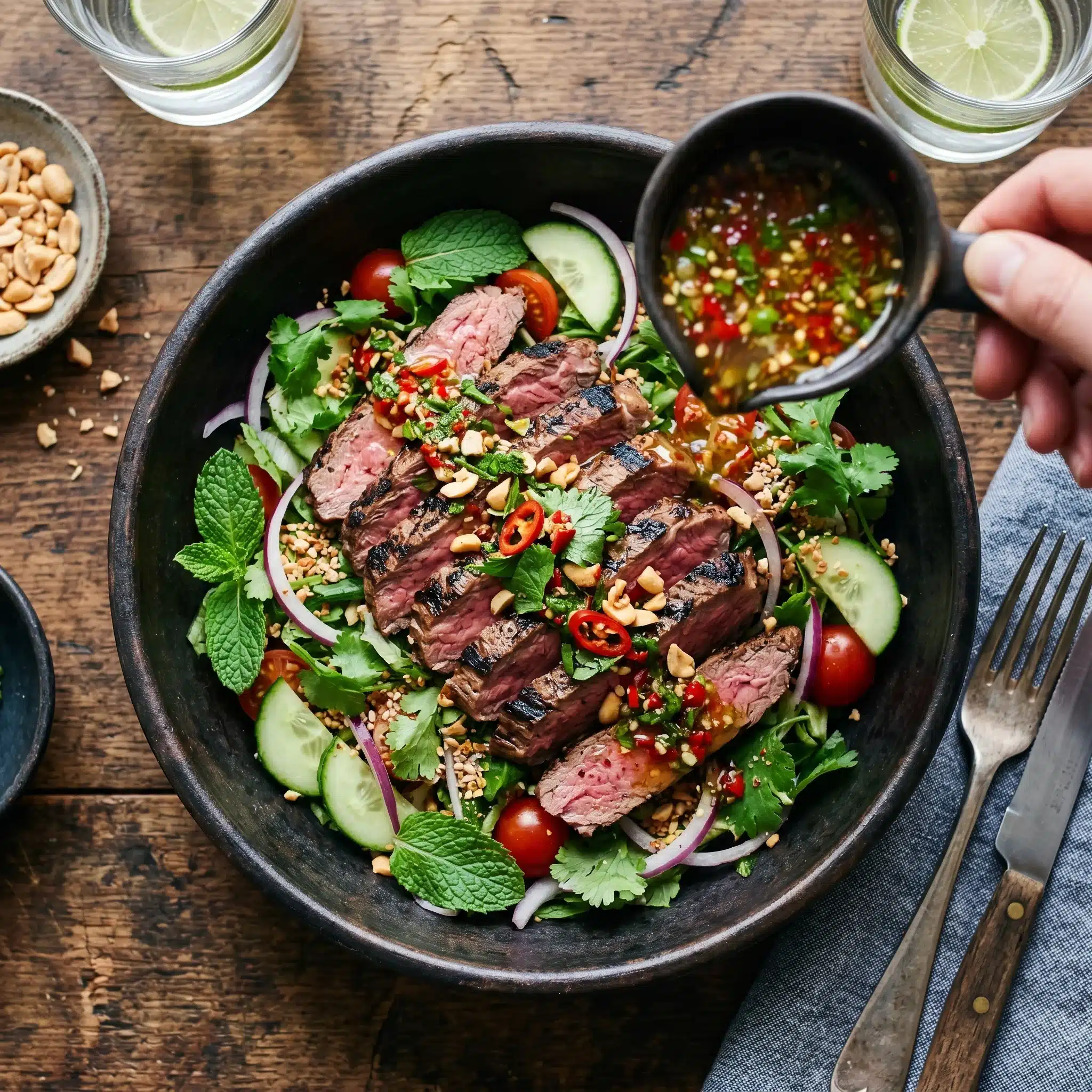 Grilled Thai Steak Salad