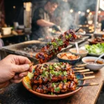 Korean BBQ Chicken Skewers