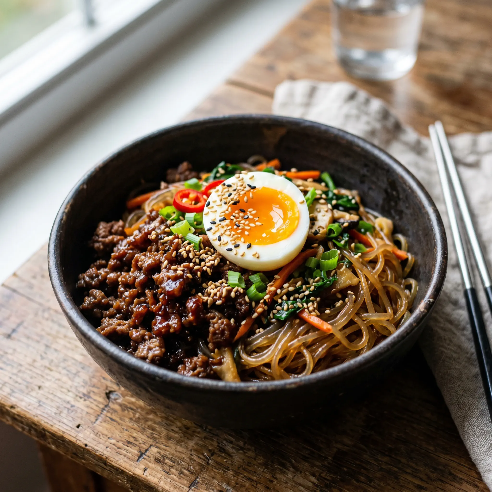 Korean Beef Noodle Bowls