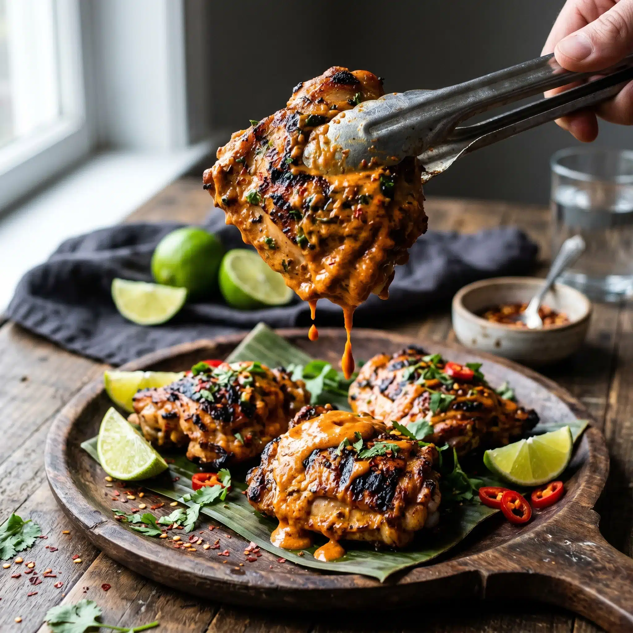 Spicy Coconut Grilled Chicken
