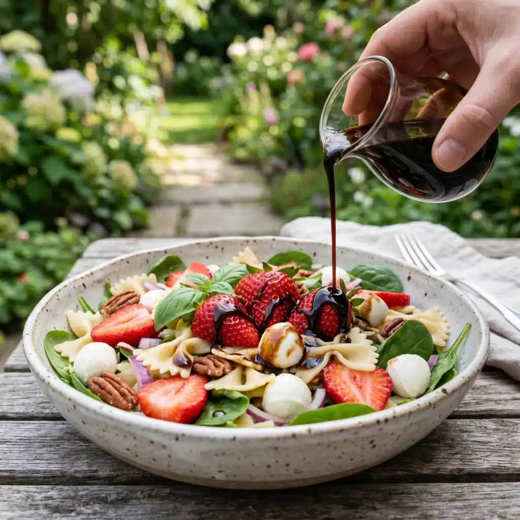 Strawberry Balsamic Pasta