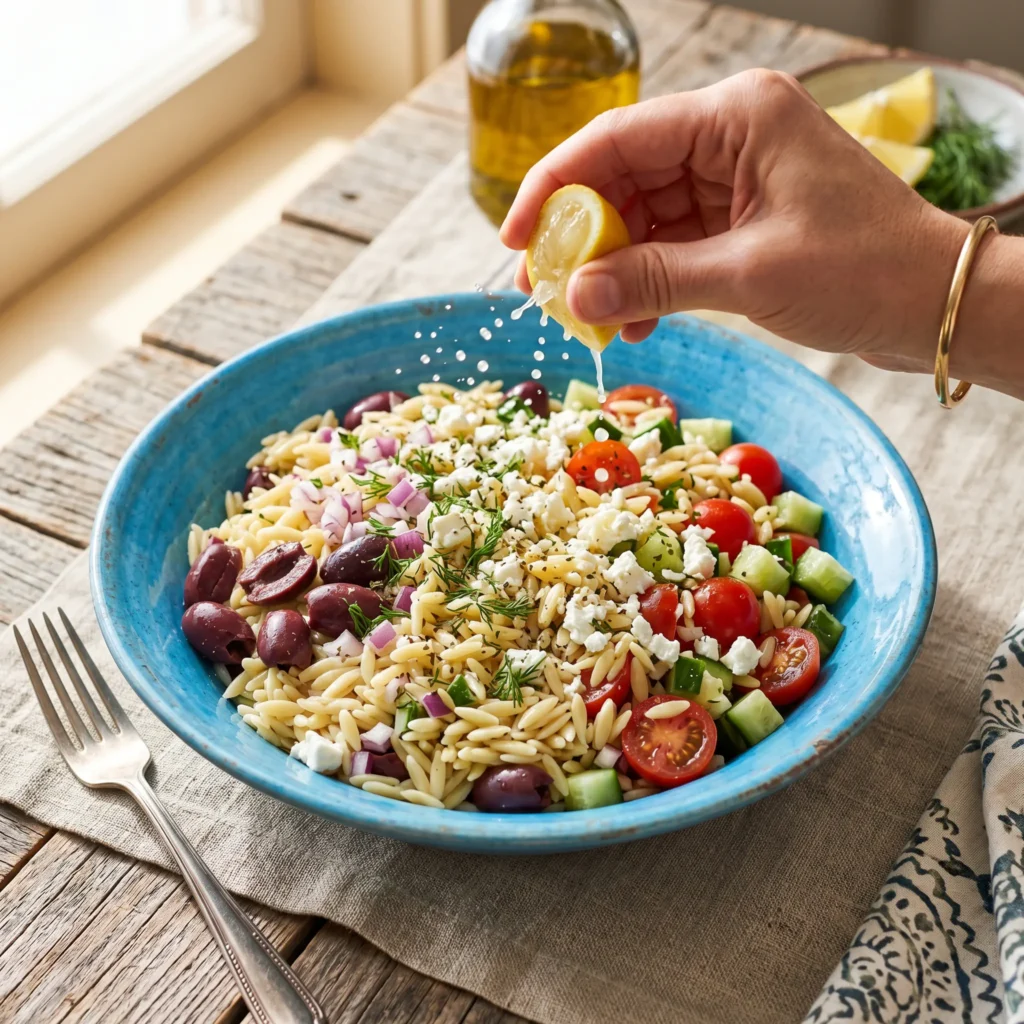 Mediterranean Orzo Salad